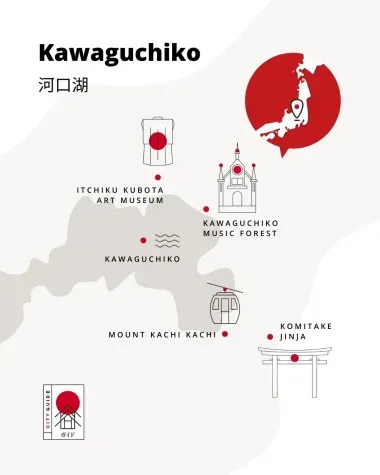 Kawaguchiko Map