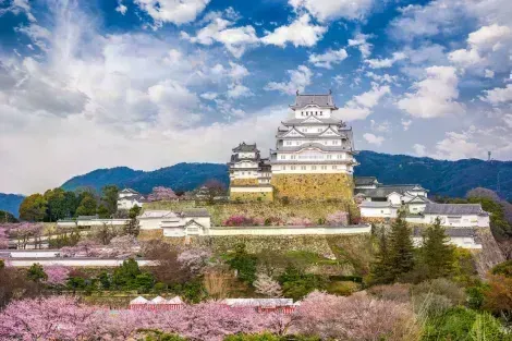 Himeji Castle, UNESCO world heritage, easy access from Kyoto for a 1-day excursion