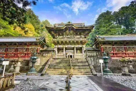 Toshogu shrine in Nikko natural park